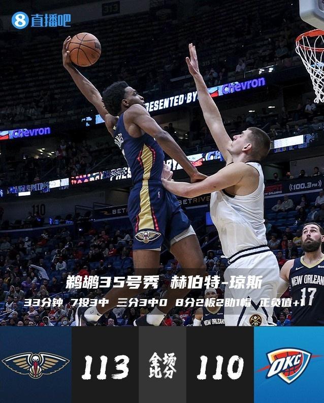 鹈鹕绝杀76人，周琦统治全场