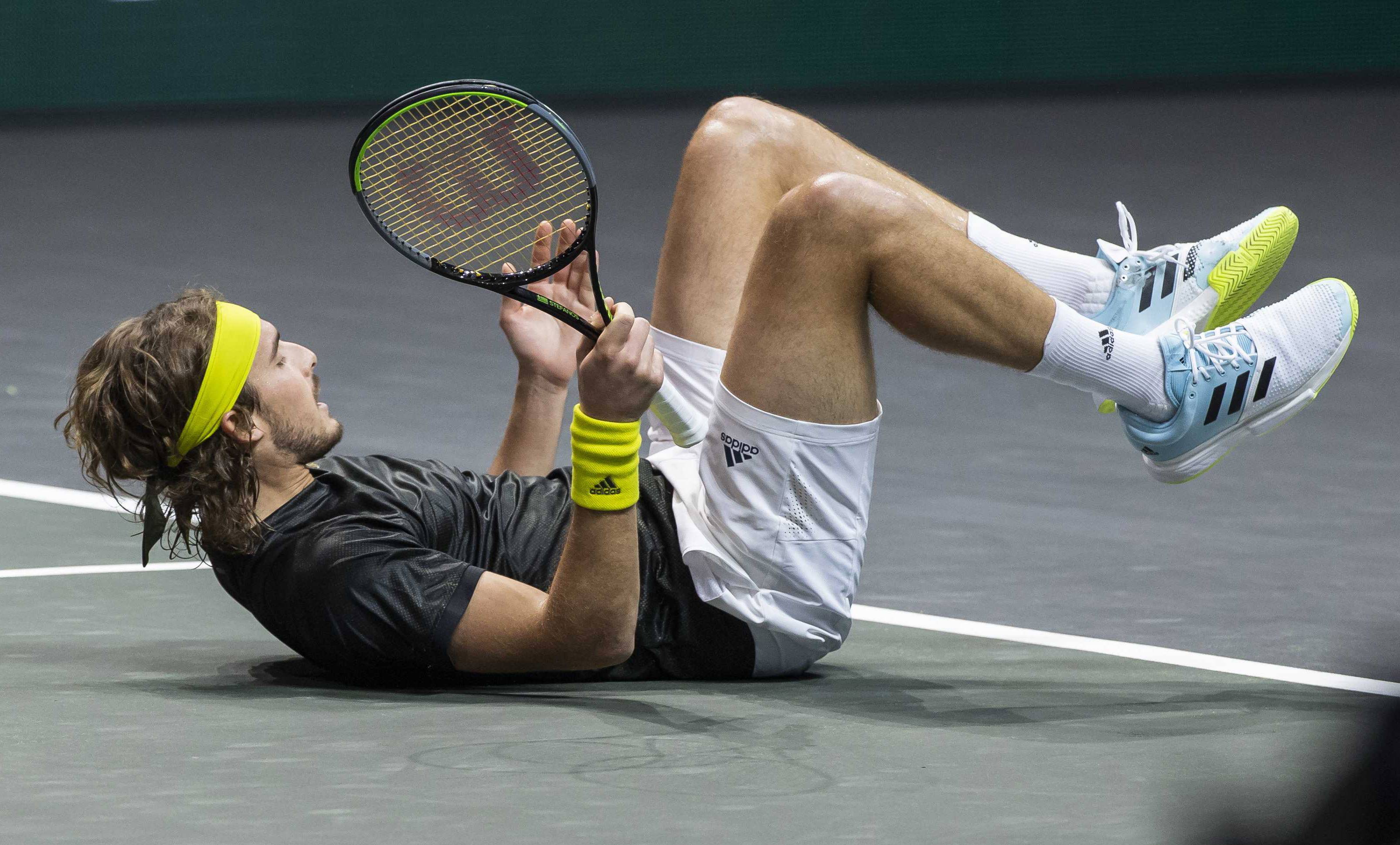 欧洲网球队碾压日本网球队，西西帕斯高光表现